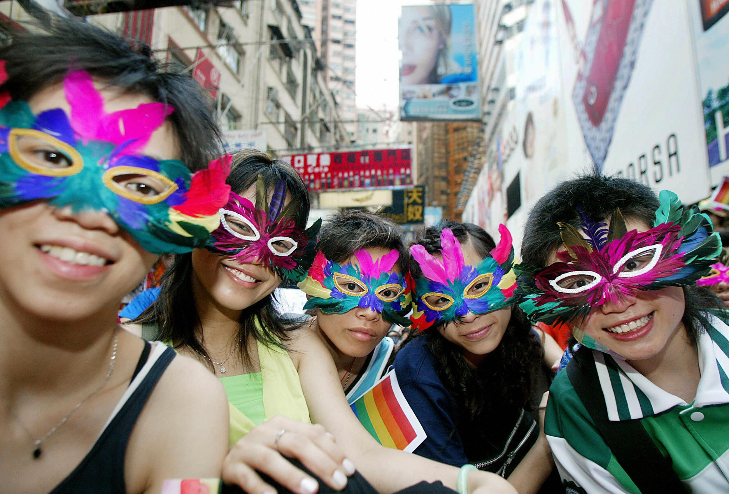 Hong Kong banned pride march