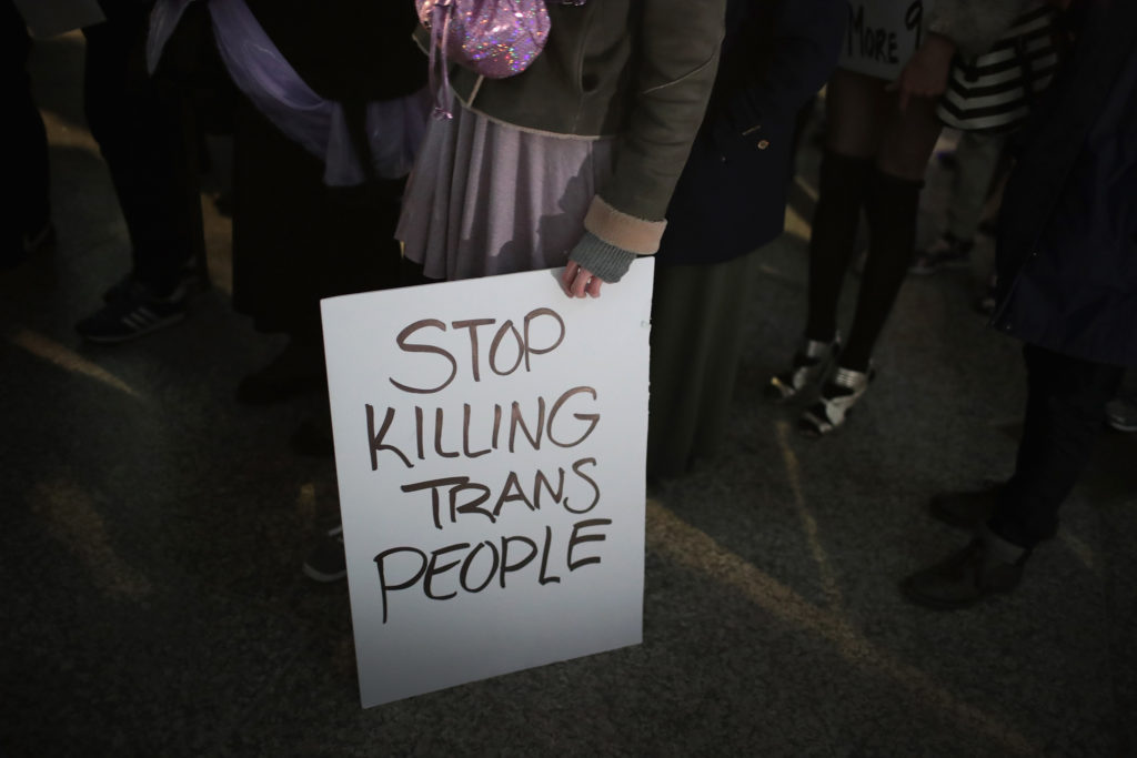 Trans adults are twice as likely to die as cis adults.