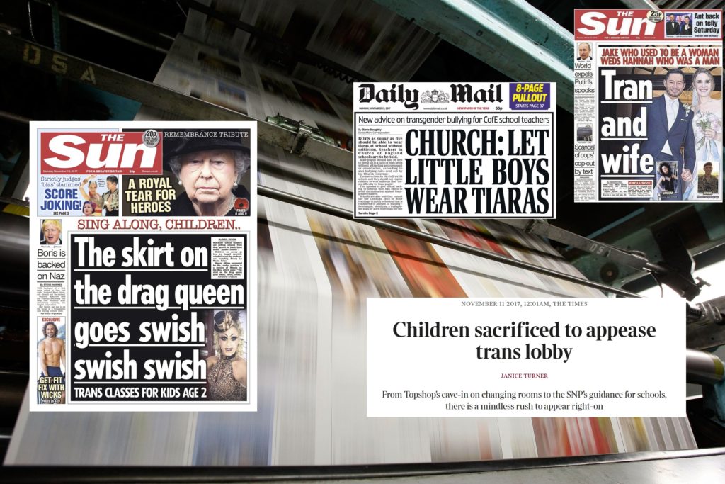 British media outlets have generated an endless stream of anti-transgender coverage over the past few years