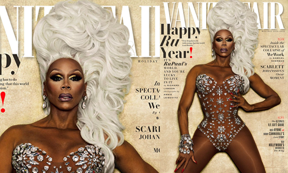 RuPaul on the cover of Vanity Fair.