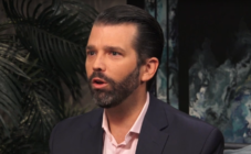 Donald Trump Jr has come out in favour of gender-neutral bathroom facilities. (Screen capture via YouTube)
