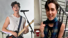 Comedian Benito Skinner has parodied signer Shawn Mendes and now everyone is screaming in gay. (Kevin Mazur/WireImage/Twitter)