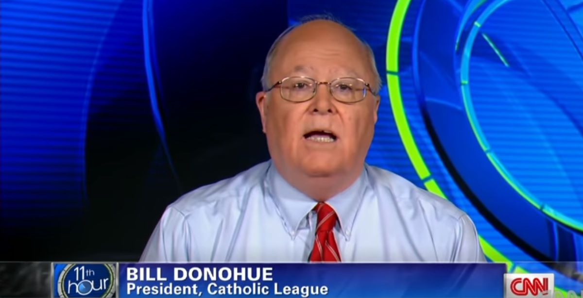Catholic League president Bill Donohue