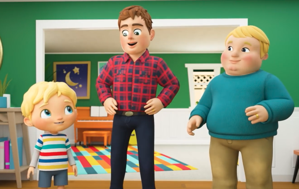 Johny Johny Yes Papa: Meme given a queer makeover with two dads