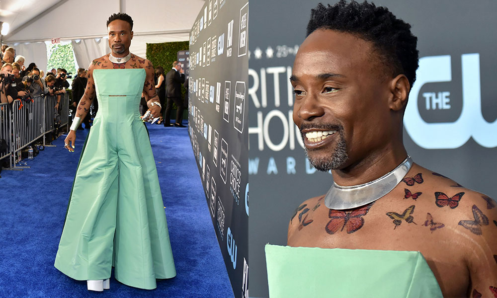 Billy Porter continued his quest to render all other red carpet looks obsol...