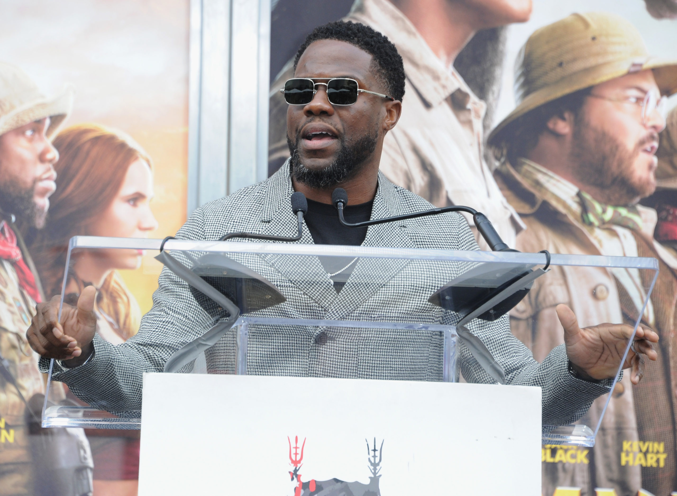 Comedian Kevin Hart is still talking about the 2019 Oscars