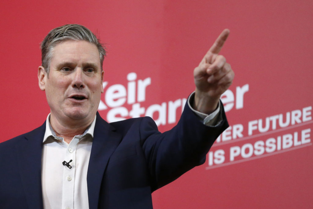 Labour’s Shadow Brexit Minister, Keir Starmer