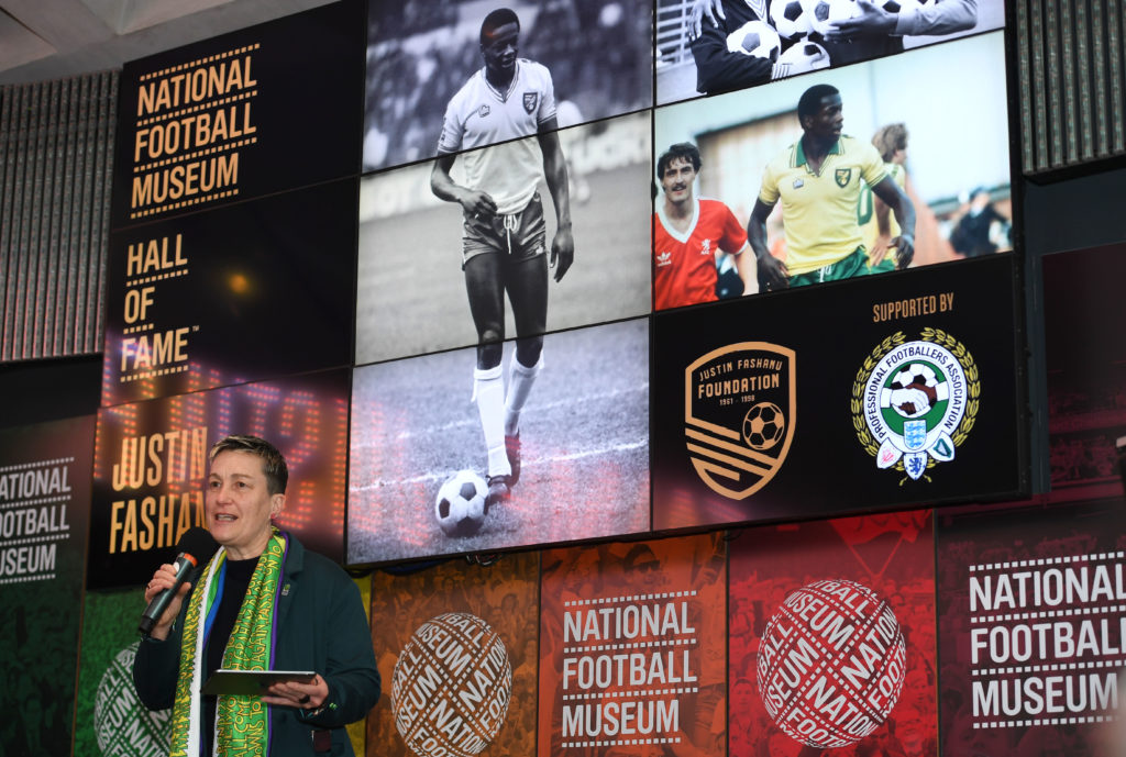 Justin Fashanu was inducted into the National Football Museum Hall of Fame