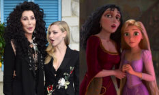 Cher and Amanda Seyfried / Rapunzel and Mother Gothel