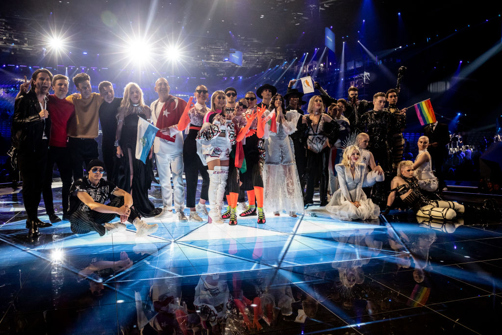 Eurovision finalists during the 64th annual Eurovision Song Contest held at Tel Aviv Fairgrounds on May 14, 2019 in Tel Aviv, Israel.
