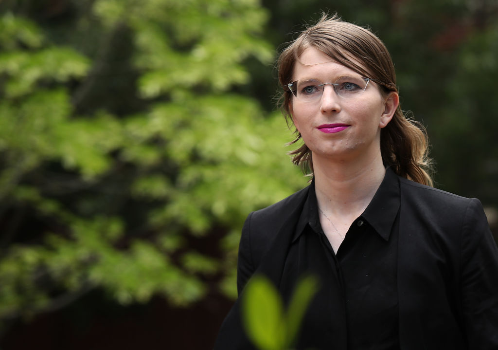Former US Army intelligence analyst Chelsea Manning