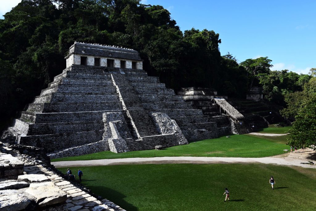 Palenque ruins in Mexico