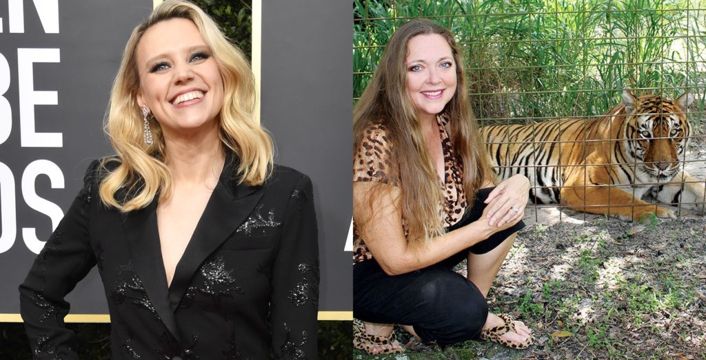 Kate McKinnon is reportedly signed on to play Carol Baskin in the Tiger King adaptaiton