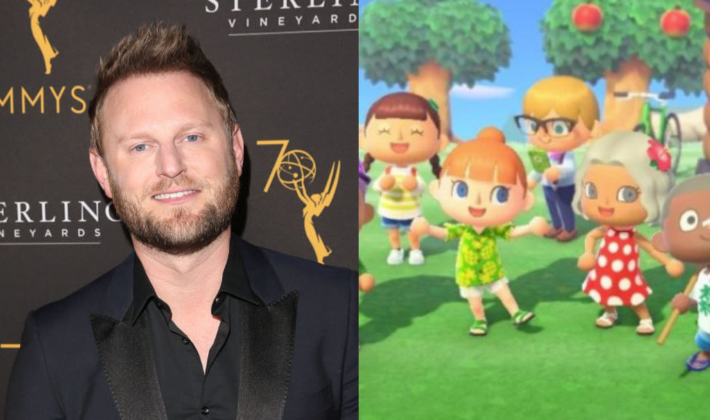 Queer Eye star Bobby Berk gave Animal Crossing: New Horizon fans a masterclass in home decor. (Jesse Grant/Getty Images/Nintendo)