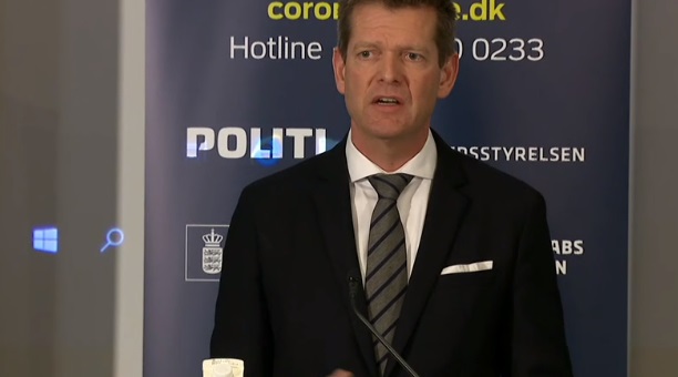 The head of the Danish Health Authority Søren Brostrøm