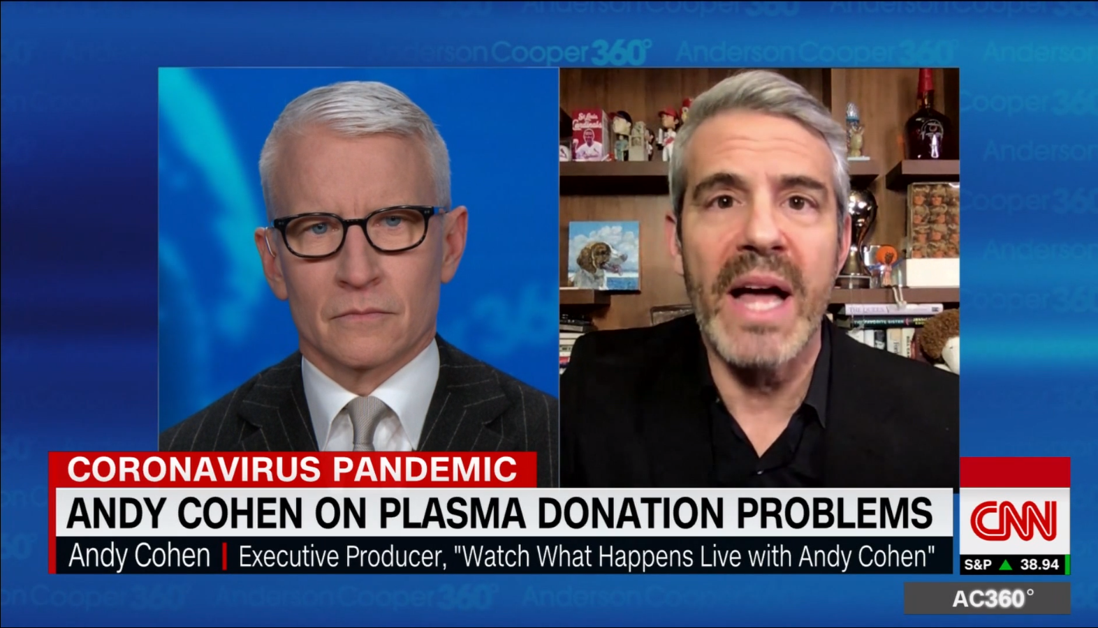 In an interview with Anderson Cooper, Andy Cohen pointed out the hypocrisy of the rules