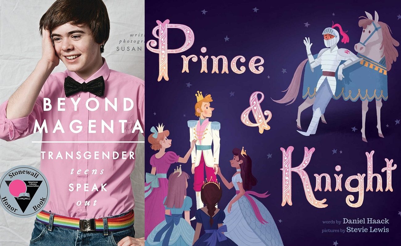George by Alex Gino, Beyond Magenta by Susan Kuklin and gay fairytale Prince & Knight are all on the banned books list
