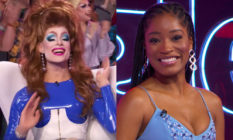Singled Out host Keke Palmer and drag queen contestant