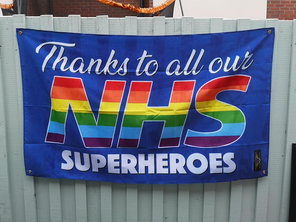 NHS Pride Flag