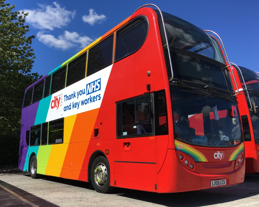 Bus company apologises after rebranding a Pride bus into an NHS bus