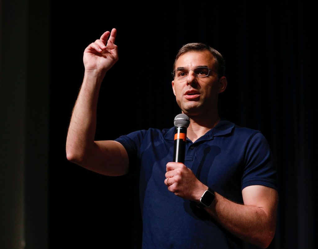 Former Republican Justin Amash is threatening to run as a third-party candidate 