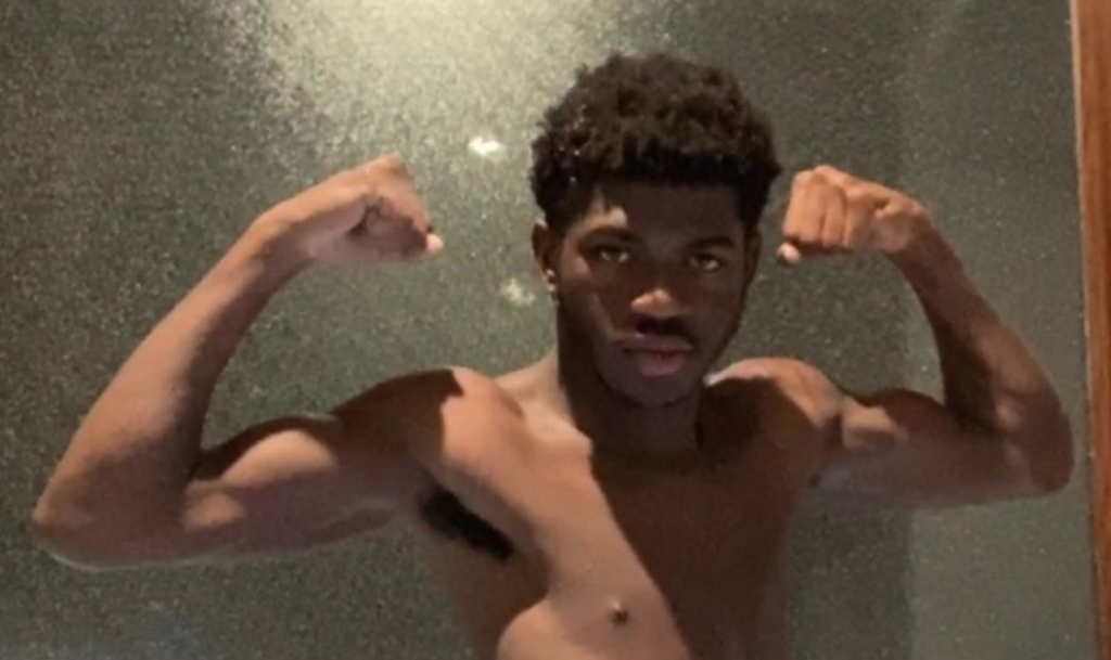Lil Nas X posted thirst traps in the throes of the coronavirus pandemic, proving anyone can go horny on main. (Twitter)