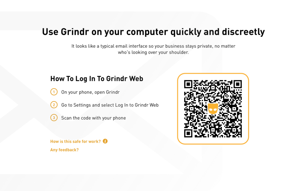 Client grindr web How to