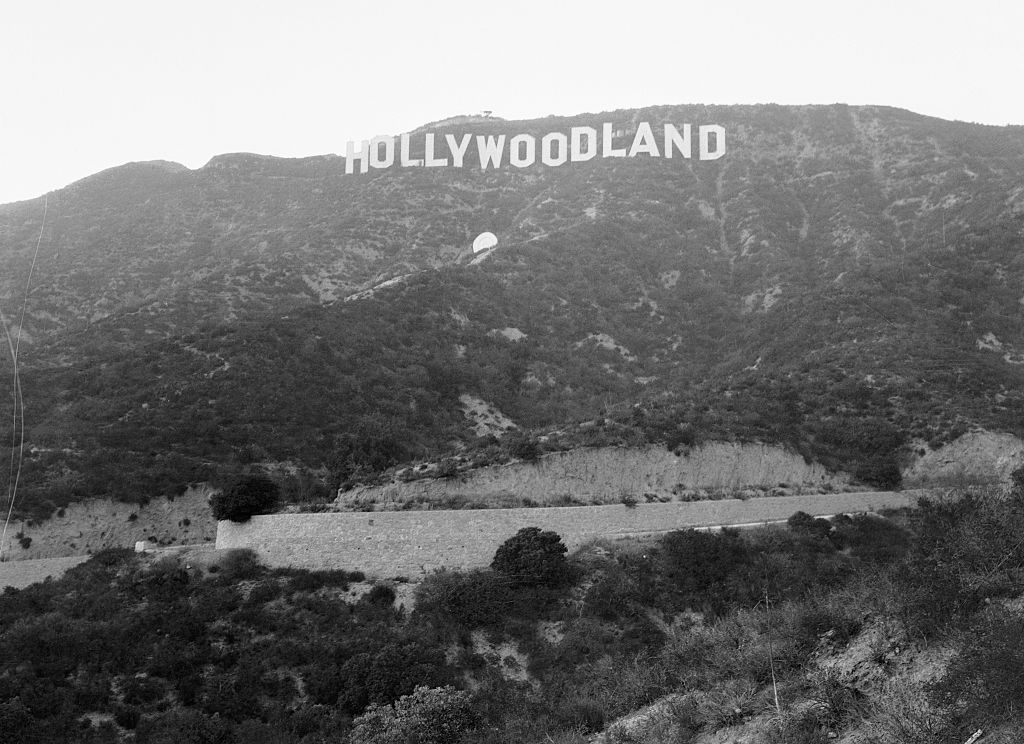 The original Hollywoodland sign
