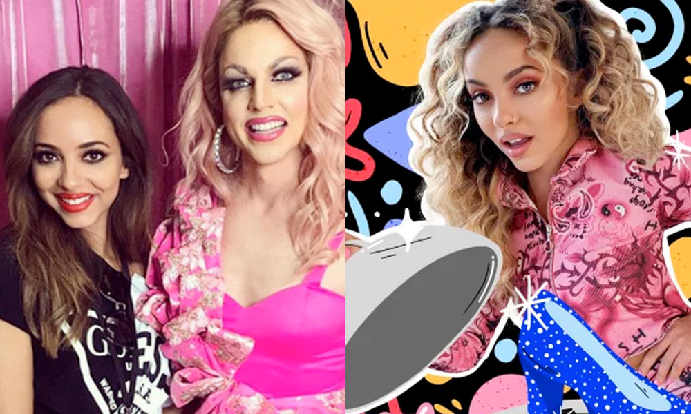 Jade Thirlwall and Courtney Act