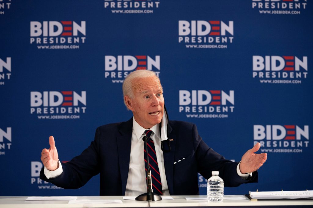 Democratic presidential candidate Joe Biden. (JIM WATSON/AFP via Getty Images)