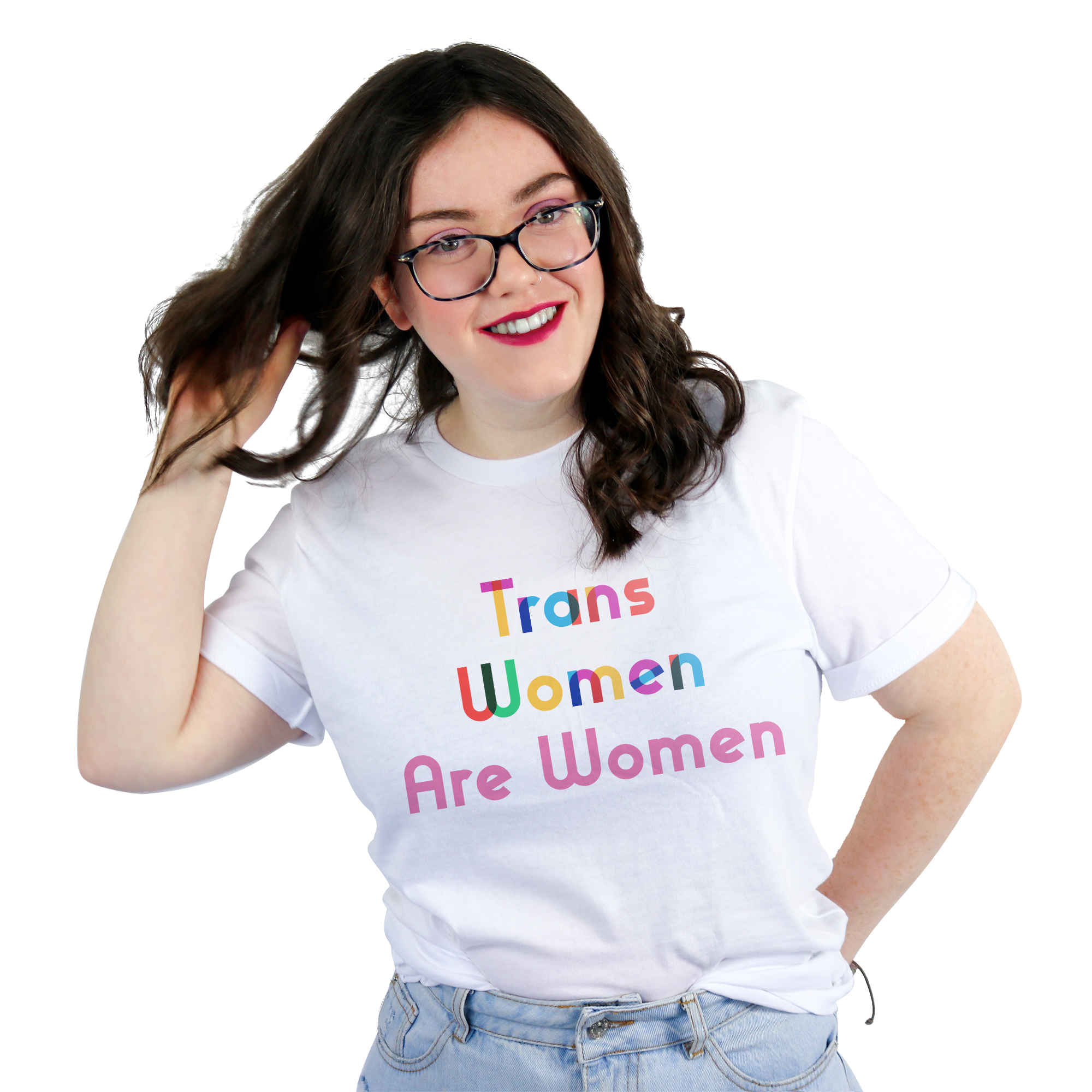 Trans women are women t-shirt PinkNews Pride for All