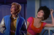 Cher (L) and Cher (R) performing a West Side Storey Medley on Cher... Special. (Screen capture via YouTube)