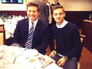 David Haigh with Robbie Rogers