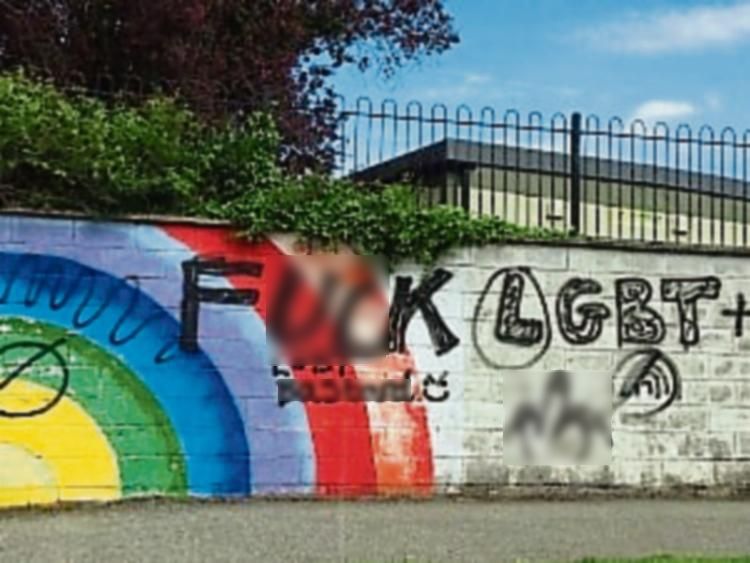 LGBT mural Newbridge Ireland