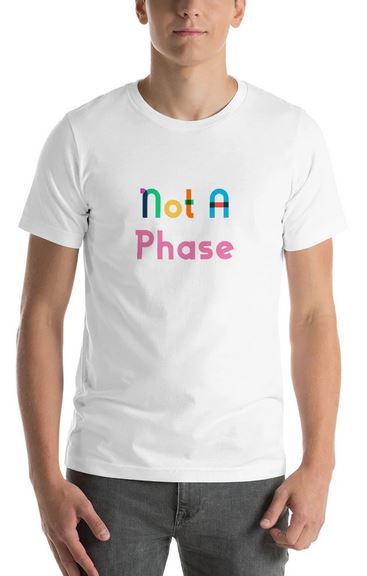 Not a phase t-shirt PinkNews