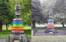 Seán Russell statue Dublin Nazi