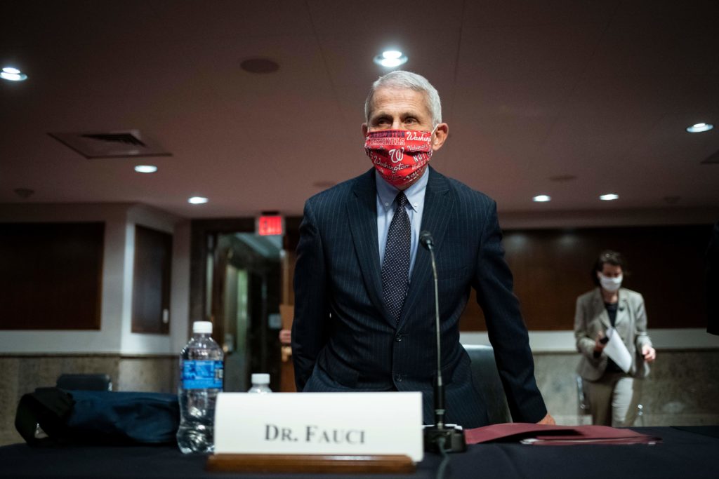 Anthony Fauci, director of the National Institute of Allergy and Infectious Diseases. (AL DRAGO/AFP via Getty Images)