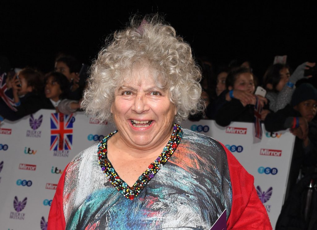 Former Harry Potter actress Miriam Margolyes