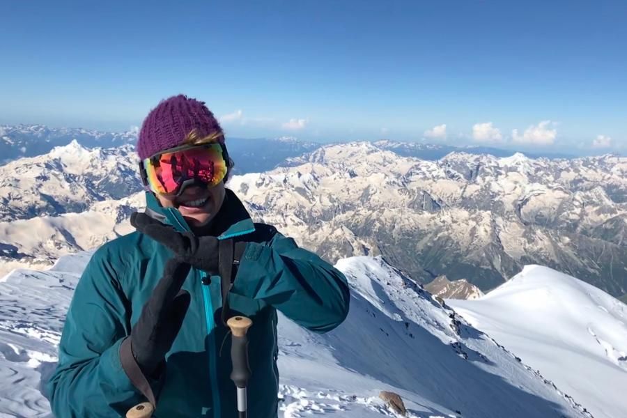 Erin Parisi wants to fly the trans Pride flag on top of Mount Everest