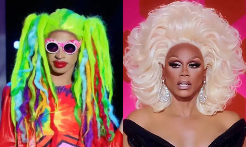 Yvie Oddly and RuPaul