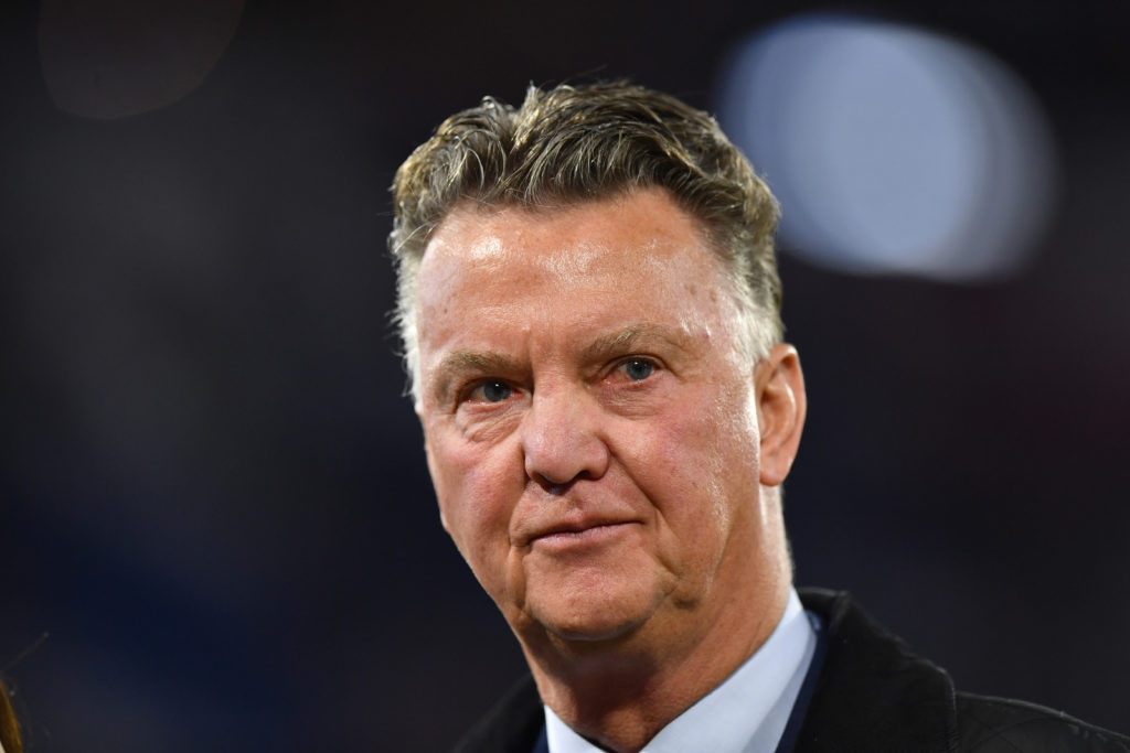 Former Manchester United manager Louis van Gaal