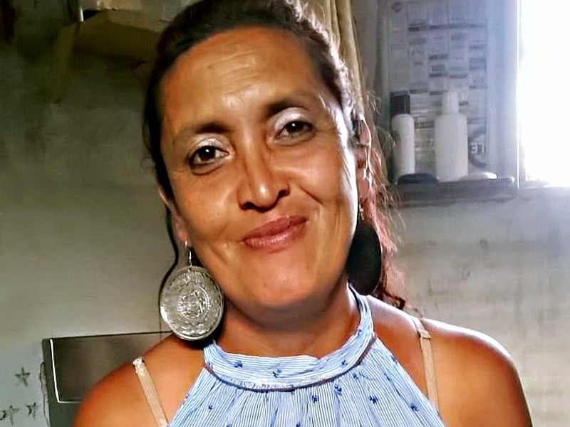 Lorena María del Luján Riquel, a trans woman known by her fellow activists as a caring mother, was found dead by a curtsied tree in Argentina. (Facebook)