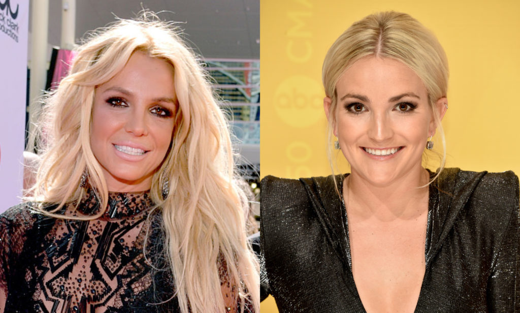 Britney Spears (L) and Jamie Lynn Spears (R). (Getty Images)