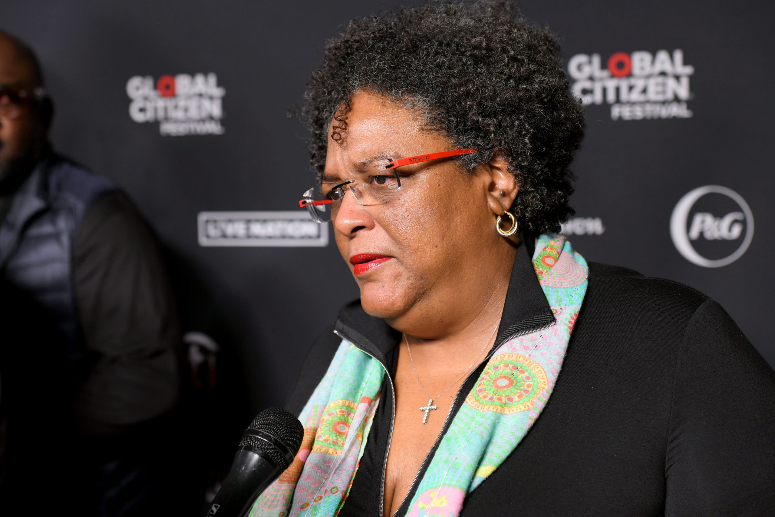 Barbados PM Mia Mottley asked if people should be allowed to be gay
