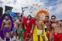 The colorful parade is the first held after the Taiwan government formally legalised marriage among people of the same sex.