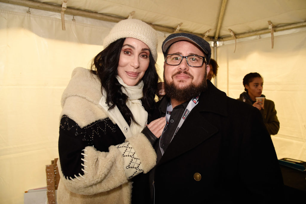 Cher with her son Chaz Bono