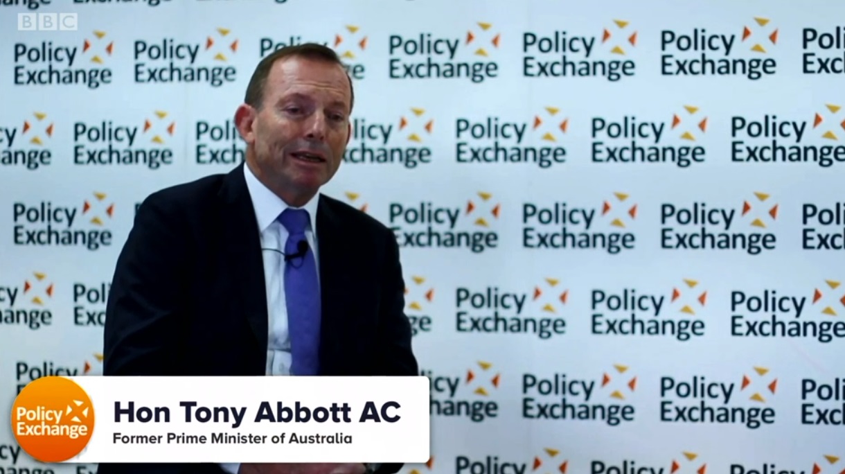 Former Australian Prime Minister Tony Abbott was blasted by Caroline Nokes