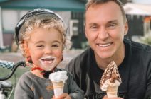 Gay parenting influencers Christian Newman and Mark Edwards, who live in Avondale, New Zealand and have a son, Francis, shared the clip