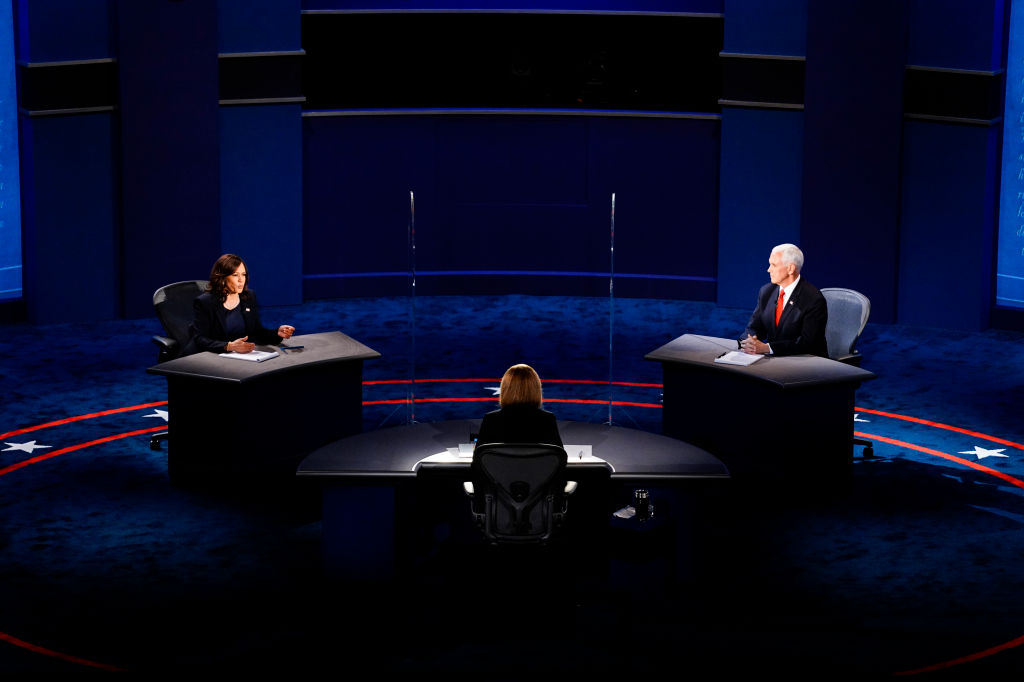 Mike Pence Kamala Harris vice-presidential debate