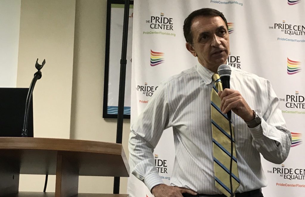The gay mayor of Fort Lauderdale, Florida Dean Trantalis